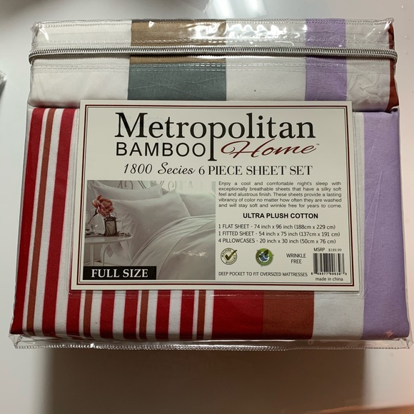 Metropolitan Bedding Metropolitan Bamboo Sheet Set Poshmark